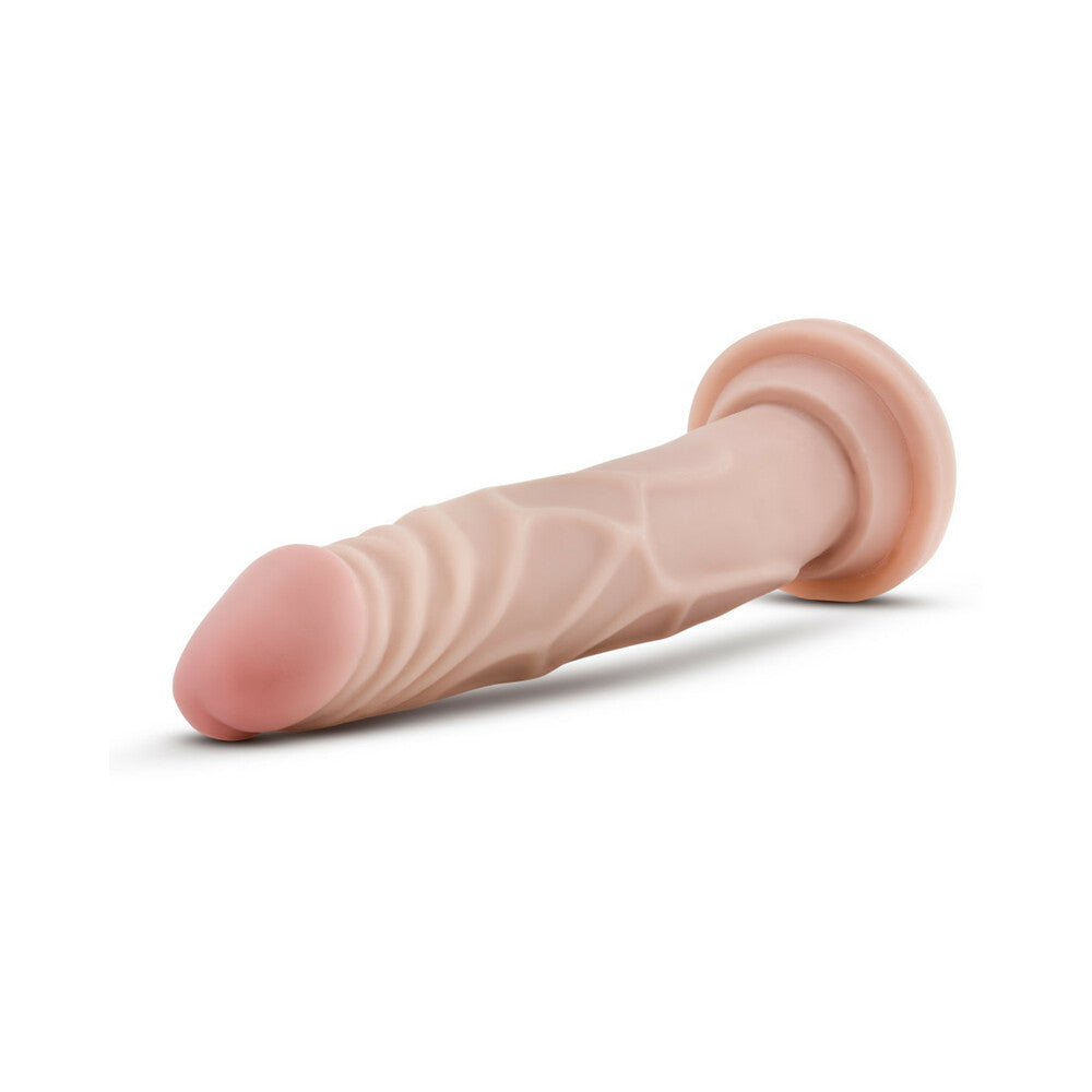 Au Naturel Ronnie 7.5 in. Posable Dual Density Dildo Beige - Fantasies Boutique