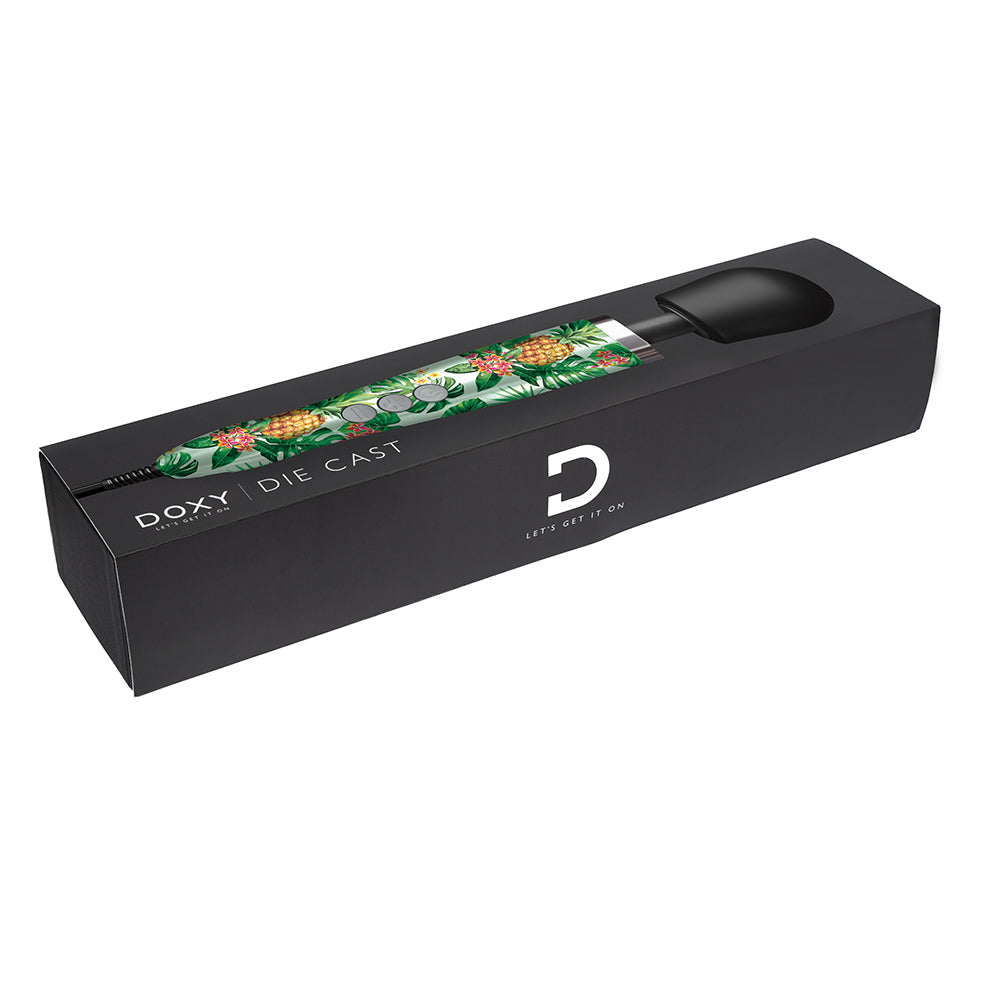 Doxy Die Cast Wand Vibrator Pineapple - Fantasies Boutique