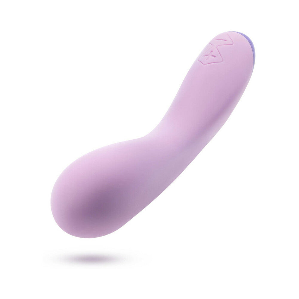 Blush Wellness G Curve Rechargeable Silicone G-Spot Vibrator Purple - Fantasies Boutique