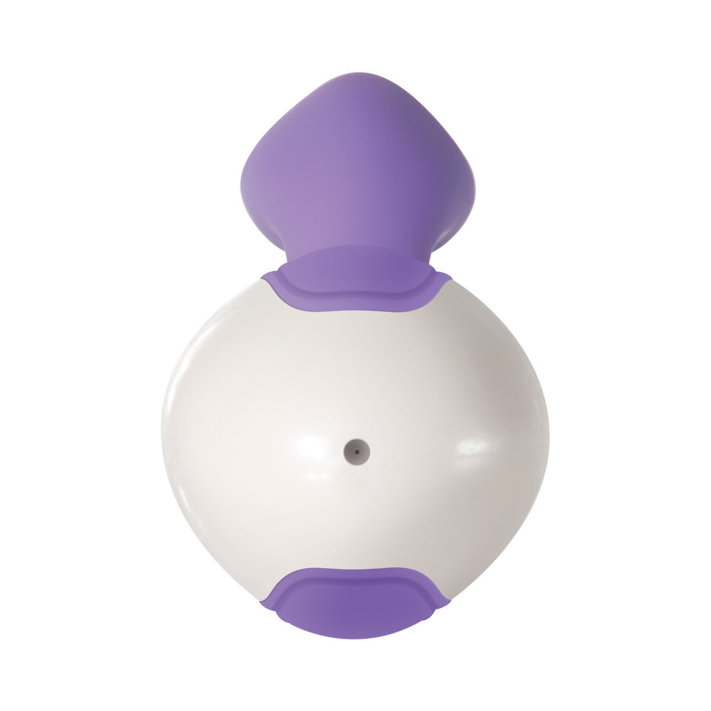 Evolved Thick & Thrust Bunny Rechargeable Thrusting Silicone Rabbit Vibrator Purple - Fantasies Boutique