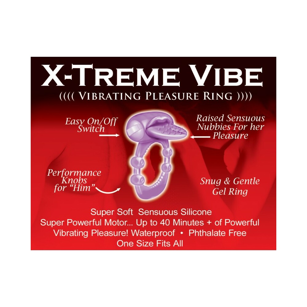 Xtreme Vibes - Nubbie Tongue (Magenta) - Fantasies Boutique