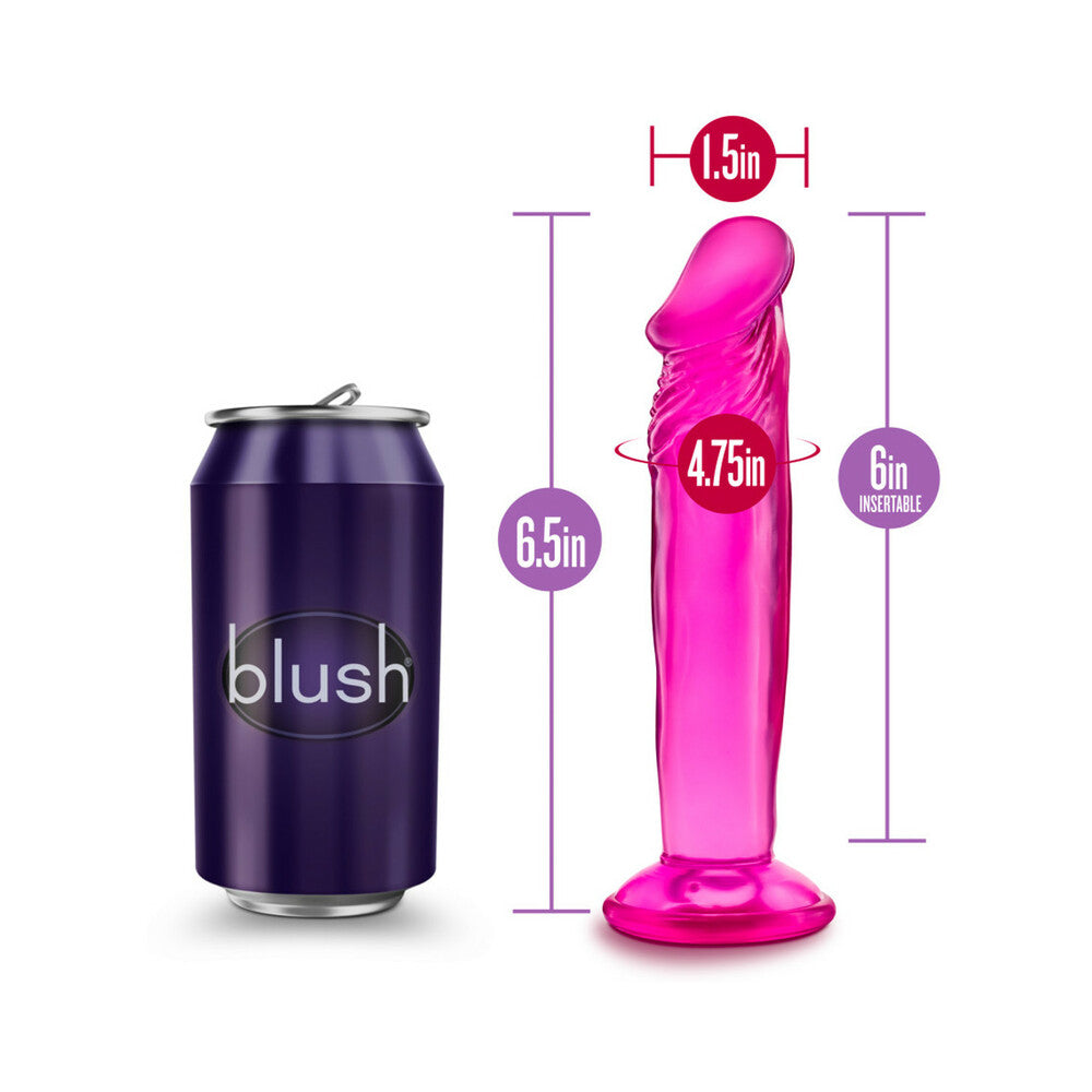 B Yours Sweet n' Small 6 in. Dildo Pink - Fantasies Boutique