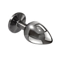 Playboy Pleasure 3 Ways 3-Piece Metal Anal Plug Set Hematite - Fantasies Boutique