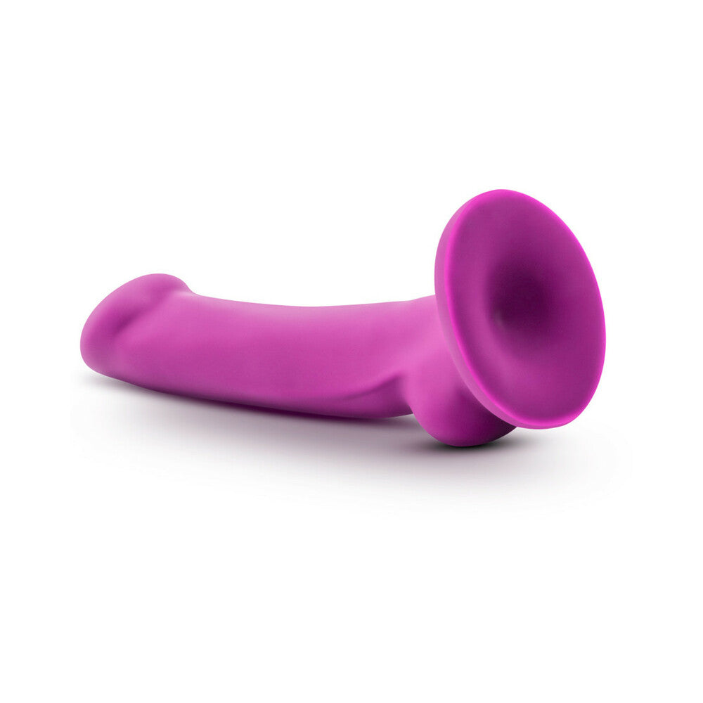 Avant D9 Ergo Mini 7 in. Dual Density Silicone Dildo Violet - Fantasies Boutique