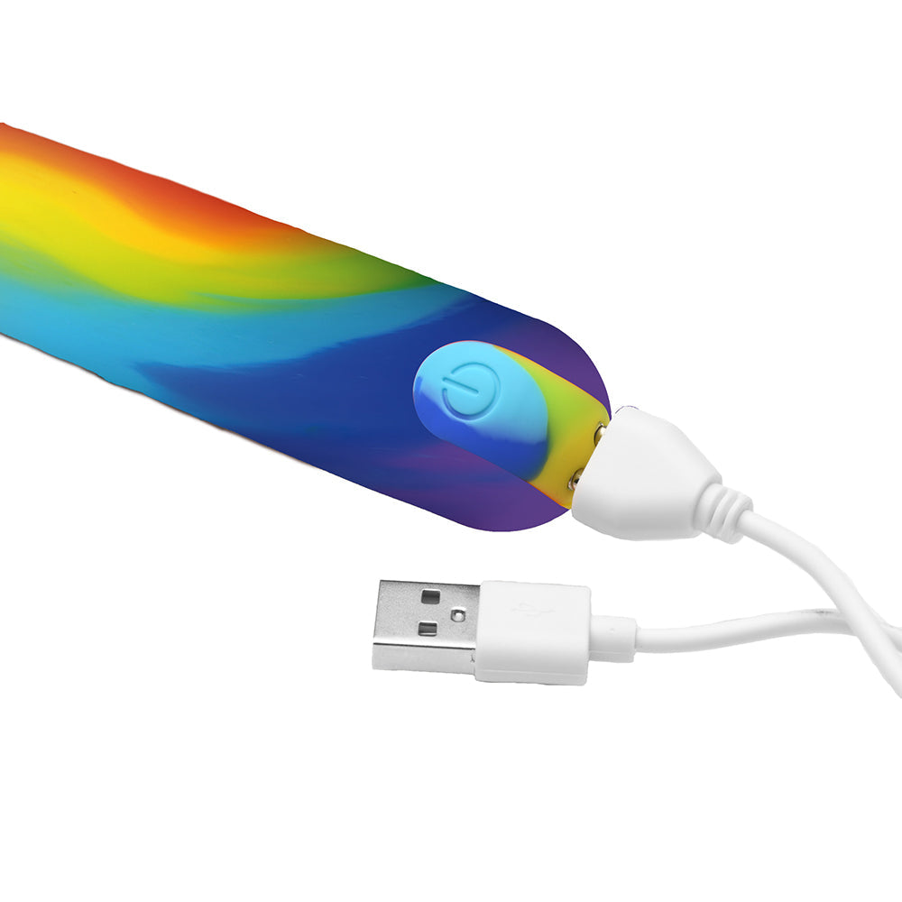 BANG! Rainbow Silicone Vibrator