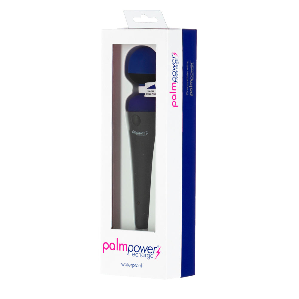 Palmpower Massager USB Rechargeable Blue - Fantasies Boutique