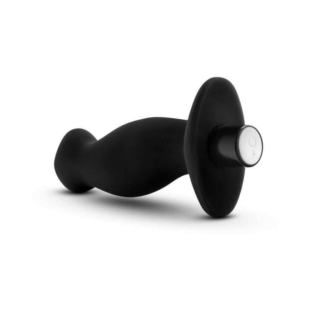 Anal Adventures Platinum Silicone Rechargeable Vibrating Prostate Massager 02 - Fantasies Boutique