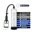Blush Performance VX3 Male Enhancement Pump System Clear - Fantasies Boutique