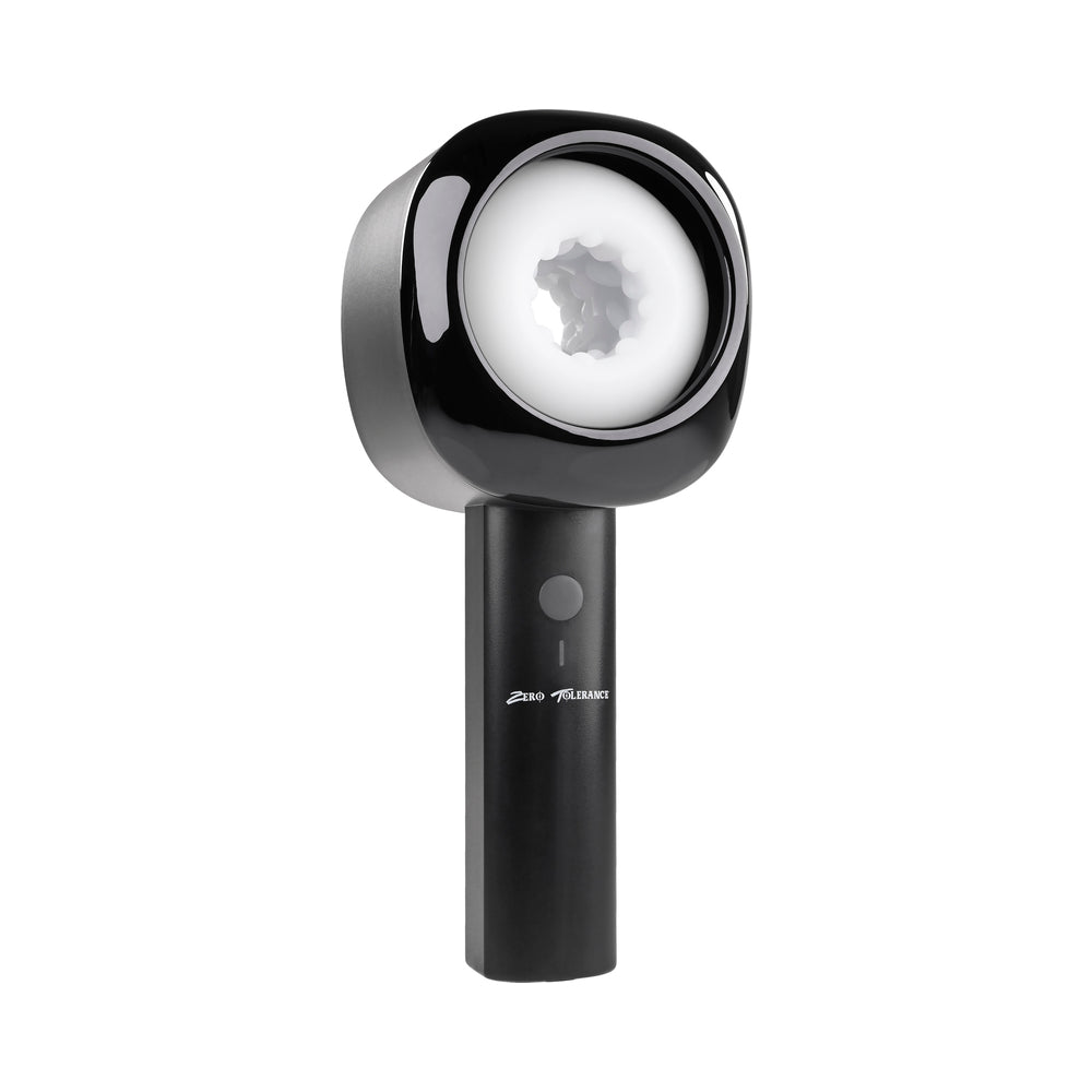 Zero Tolerance Let It Slide Rechargeable Stroker Black - Fantasies Boutique