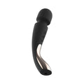 LELO SMART WAND 2 Medium Rechargeable Wand Vibrator Black - Fantasies Boutique