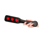 Ouch! Lip Pattern Paddle Black - Fantasies Boutique