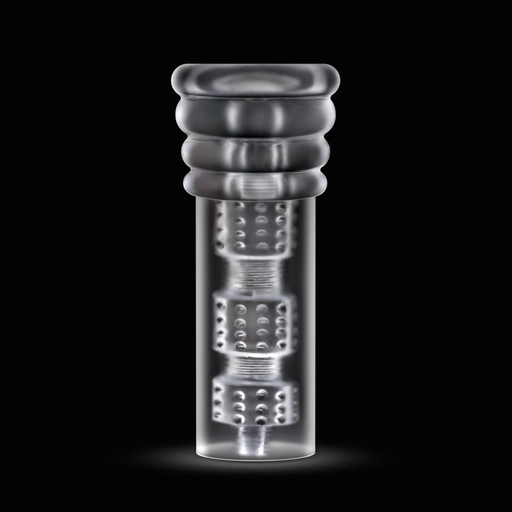 RIZE! Luz Glow in the Dark Self-Lubricating Stroker Clear - Fantasies Boutique