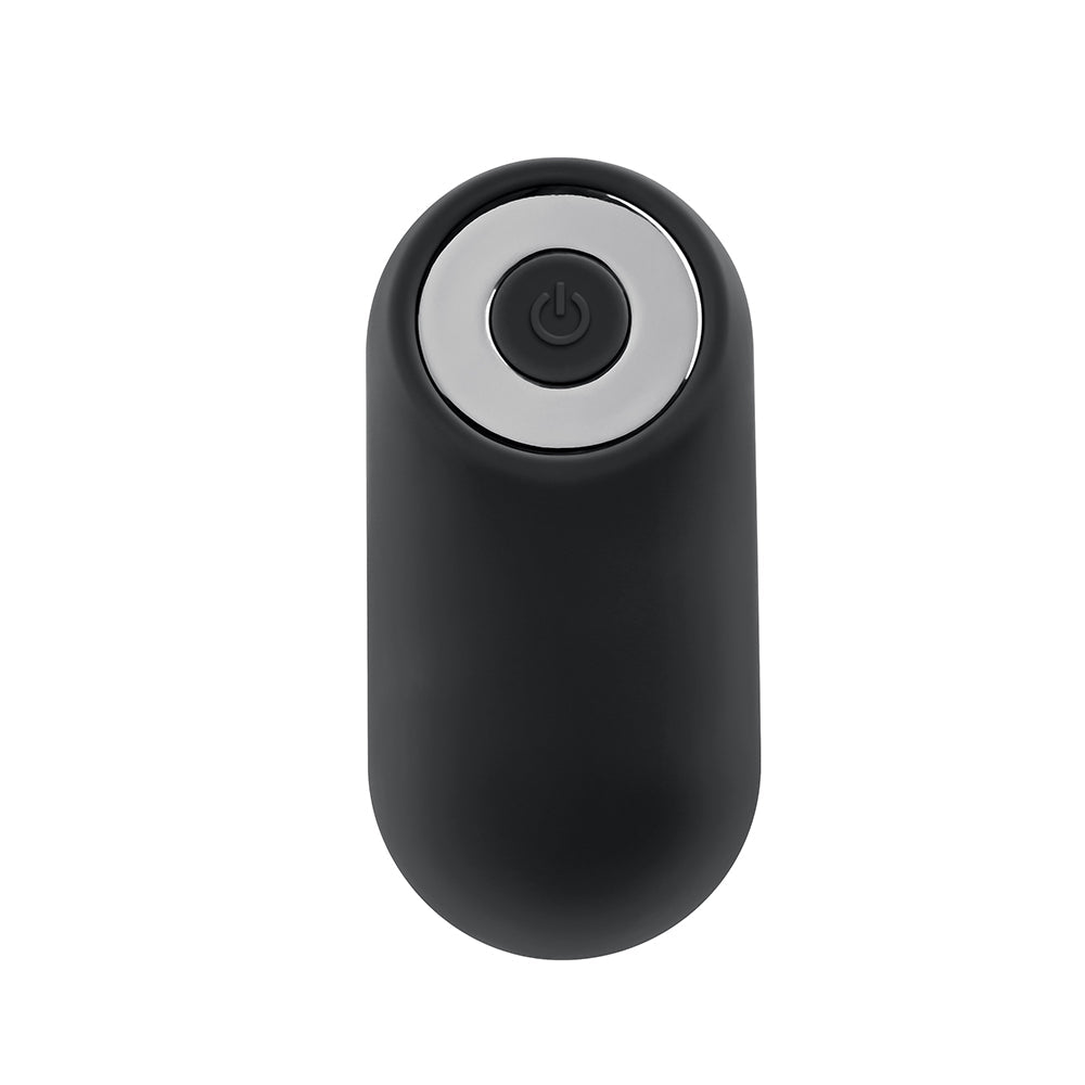 Playboy Plug & Play Rechargeable Remote Controlled Vibrating Silicone Anal Plug Navy - Fantasies Boutique