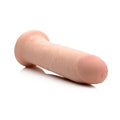 USA Cocks 10 in. Ameriskin Dual Density Dildo Light