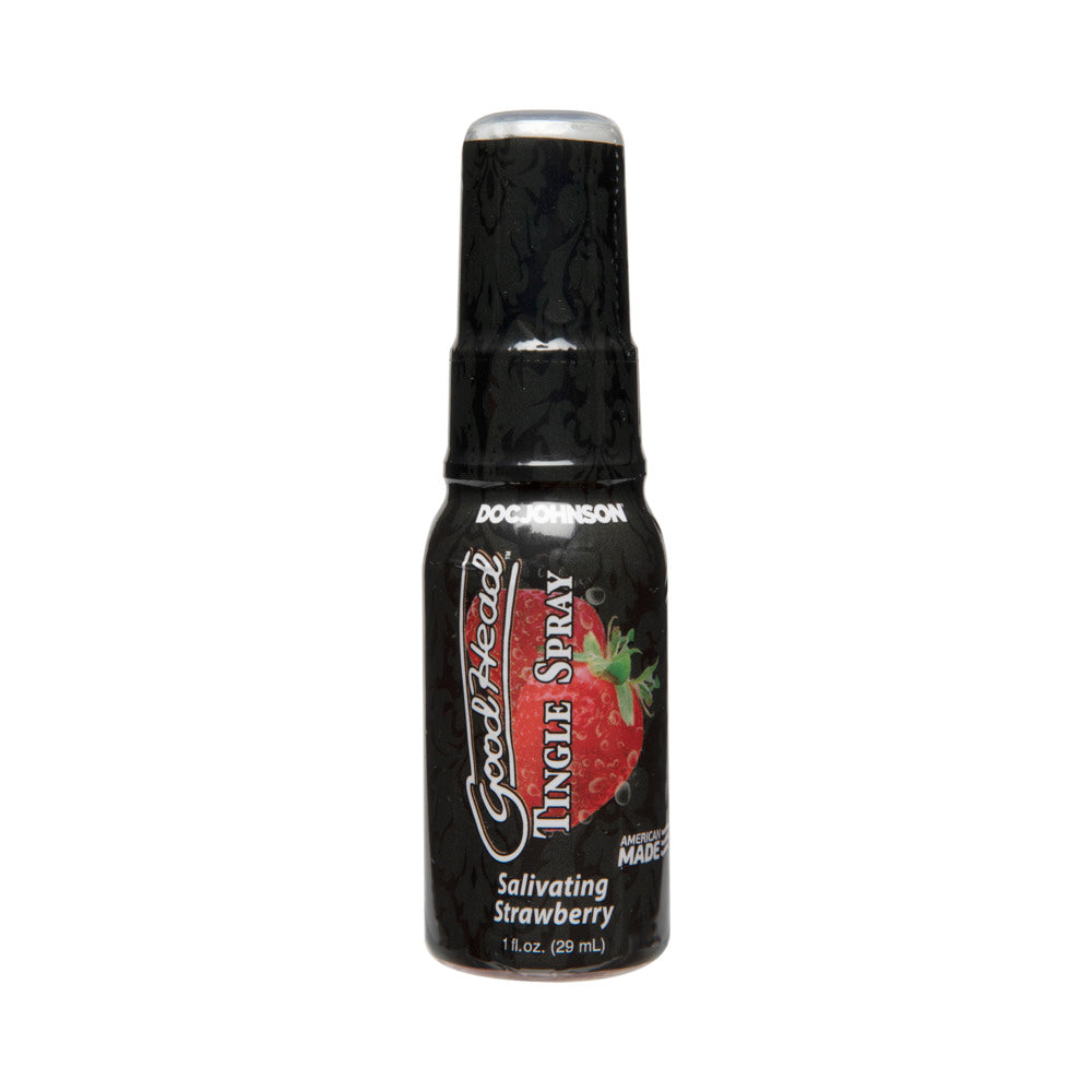GoodHead Tingle Spray 1 fl. Oz. Salivating Strawberry - Fantasies Boutique