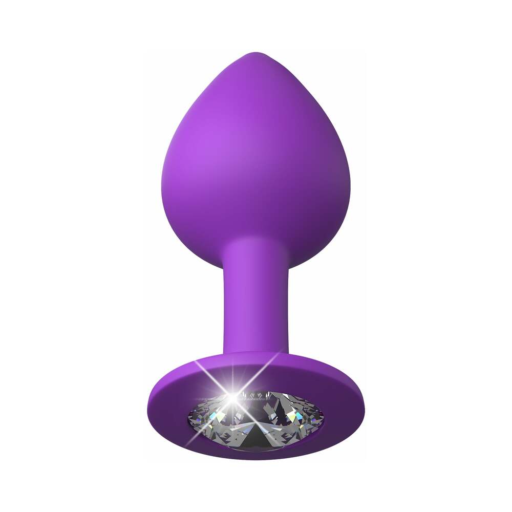 Fantasy For Her Silicone Her Little Gem Medium Plug Purple - Fantasies Boutique