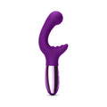 Le Wand XO Rechargeable Double-Motor Wave Silicone Dual Stimulation Vibrator Dark Cherry - Fantasies Boutique