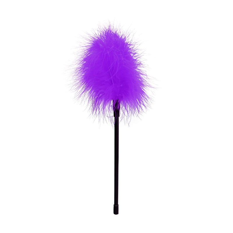 Ouch! Feather Tickler Purple - Fantasies Boutique