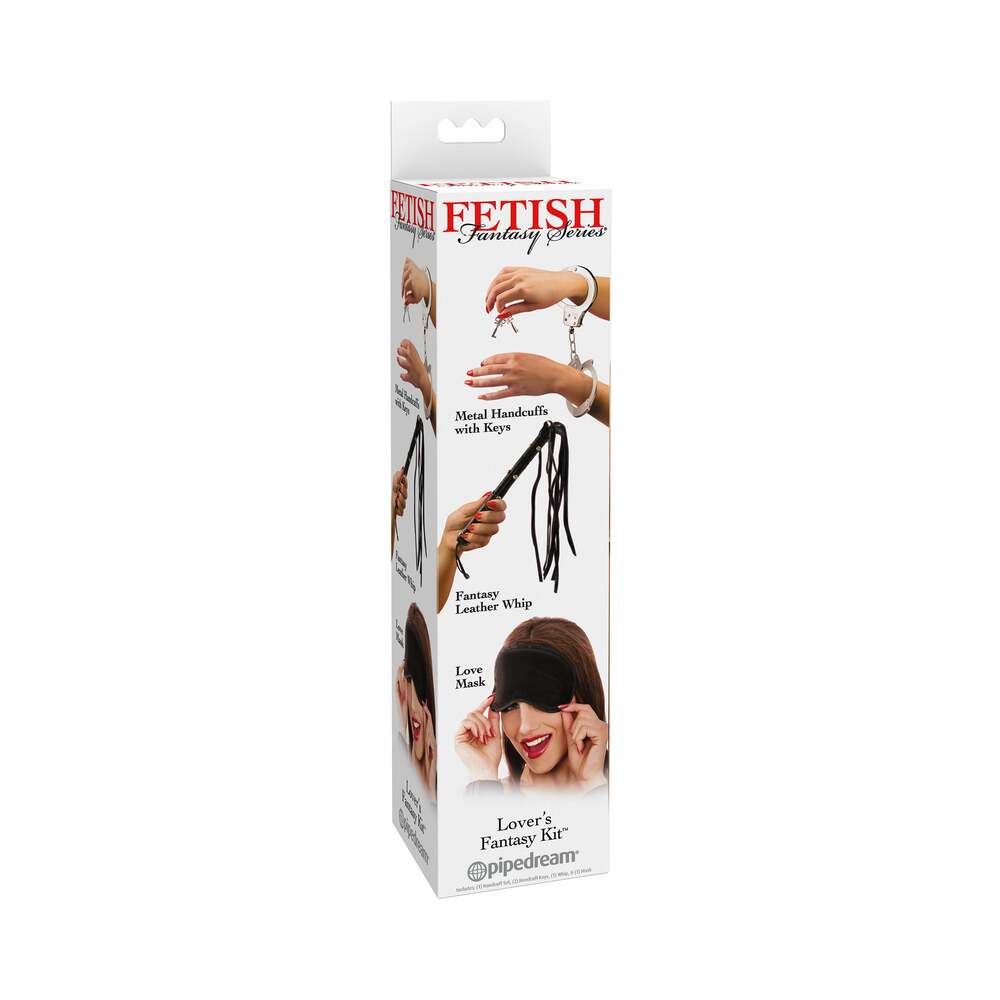 Fetish Fantasy Series 3-Piece Lover's Fantasy Series Kit Black - Fantasies Boutique