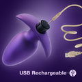 Anal Adventures Matrix Excelsior Plug Astro Violet - Fantasies Boutique