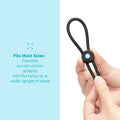 b-Vibe Lasso Grip Fully Adjustable Silicone C-Ring