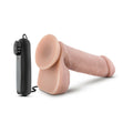 Loverboy The Goalie Remote-Controlled 8 in. Vibrating Dildo with Balls Beige - Fantasies Boutique