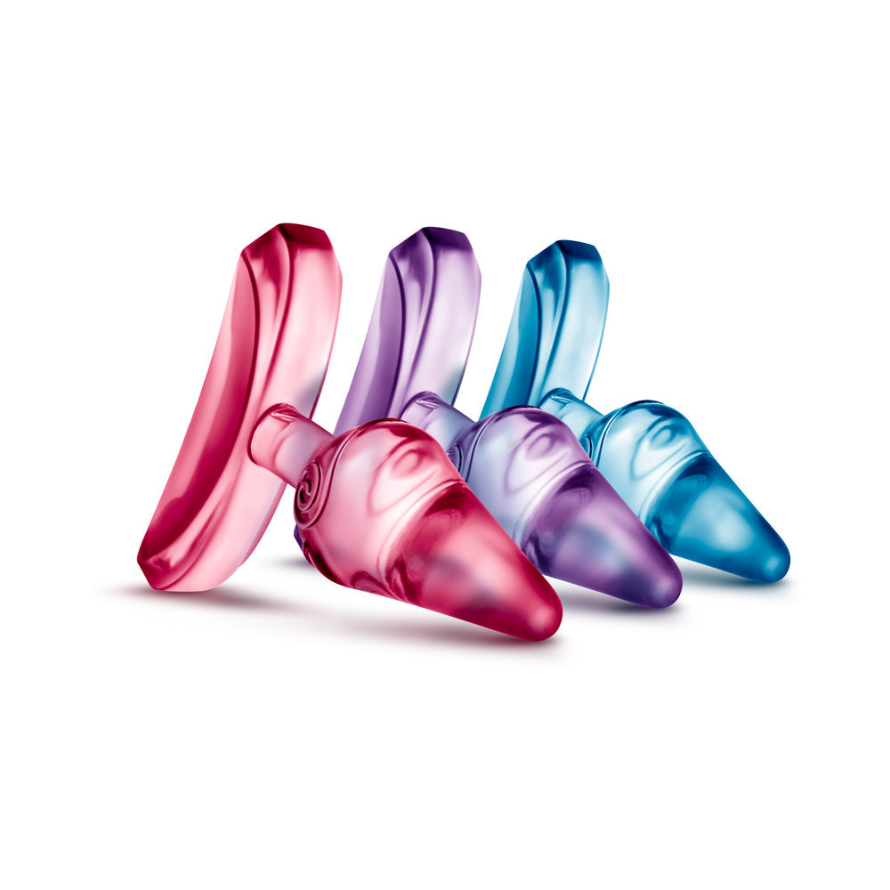 Blush Play With Me Jolly Plug 24-Piece Fishbowl Display - Fantasies Boutique