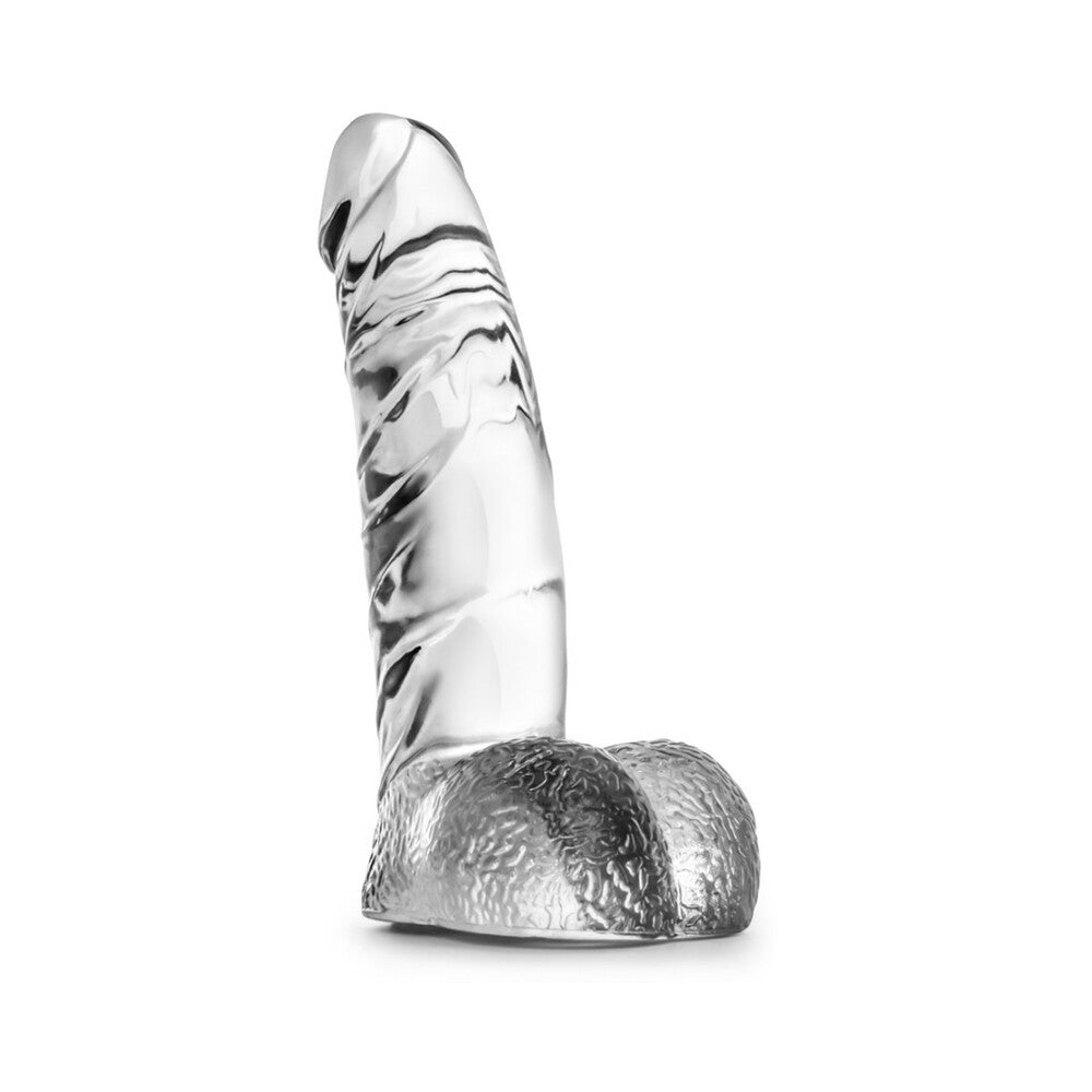 Blush Naturally Yours Ding Dong Realistic 5.5 in. Dildo with Balls Clear - Fantasies Boutique
