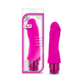 Luxe Marco 7.75 in. Silicone Vibrating Dildo Pink - Fantasies Boutique