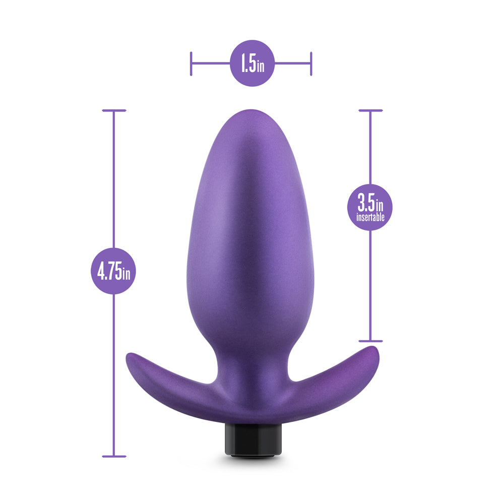 Anal Adventures Matrix Excelsior Plug Astro Violet - Fantasies Boutique