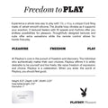 Playboy The 3 Way Rechargeable Remote Controlled Vibrating Silicone Cockring with Stimulator Black - Fantasies Boutique
