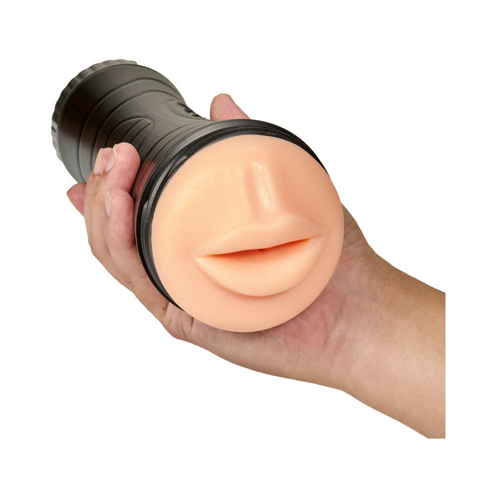 Blush M for Men Torch Luscious Lips Oral Stroker Beige - Fantasies Boutique