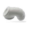OxBalls Airlock Air-Lite Vented Chastity White Ice