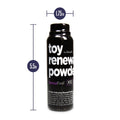 Blush SensaFeel Toy Renewal Powder 3.4 oz. - Fantasies Boutique