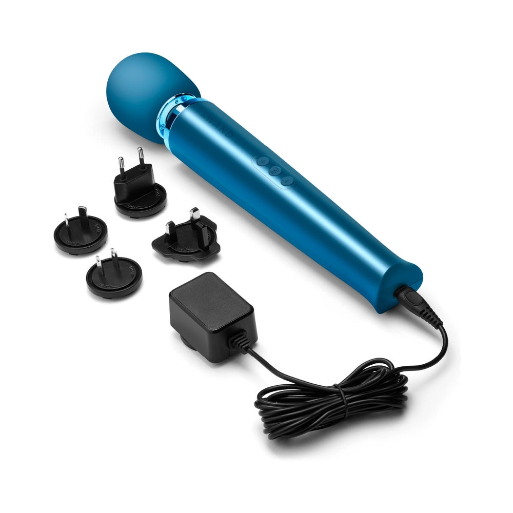 Le Wand Rechargeable Vibrating Massager Pacific Blue - Fantasies Boutique