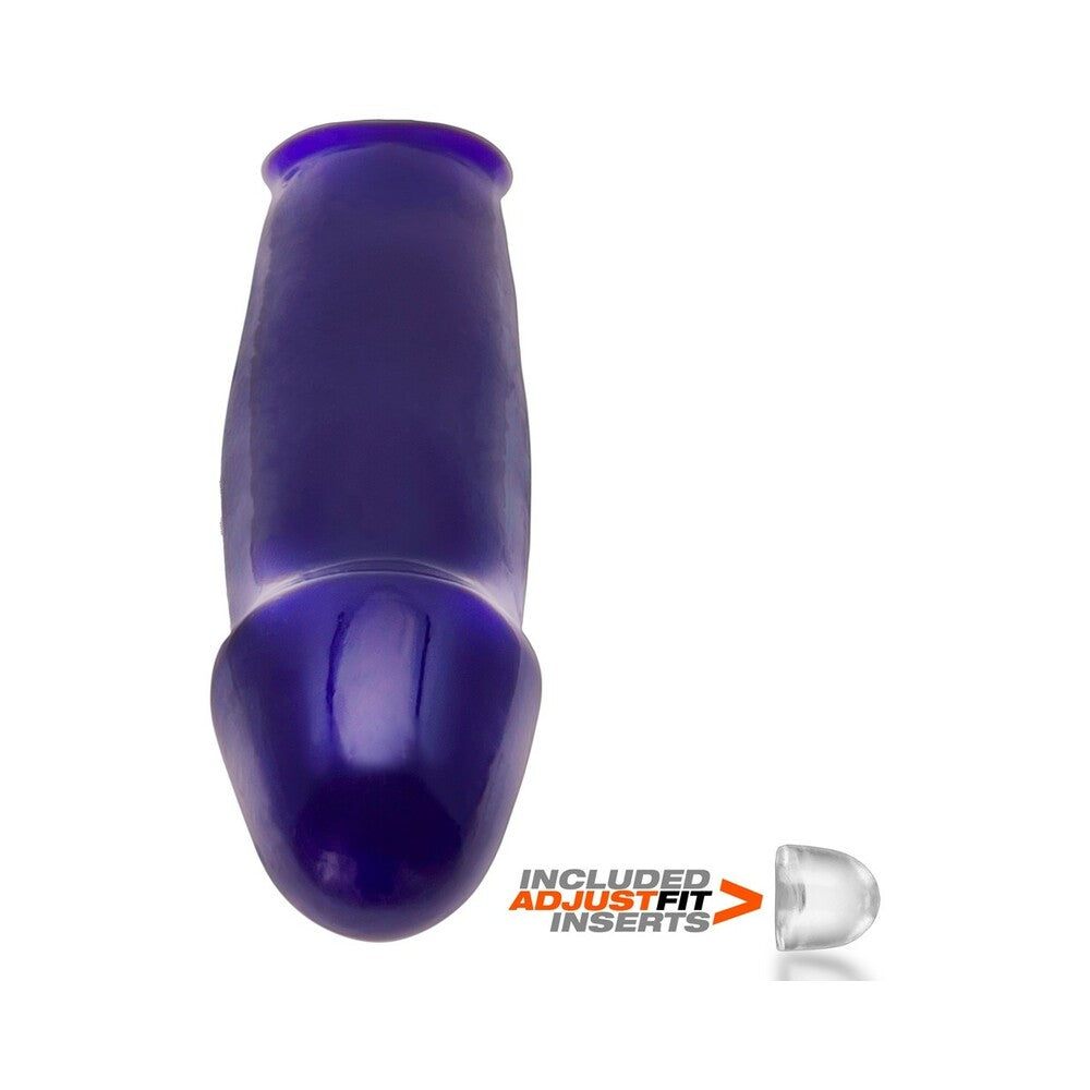 Oxballs Hulk Gargantic Cocksheath Eggplant - Fantasies Boutique