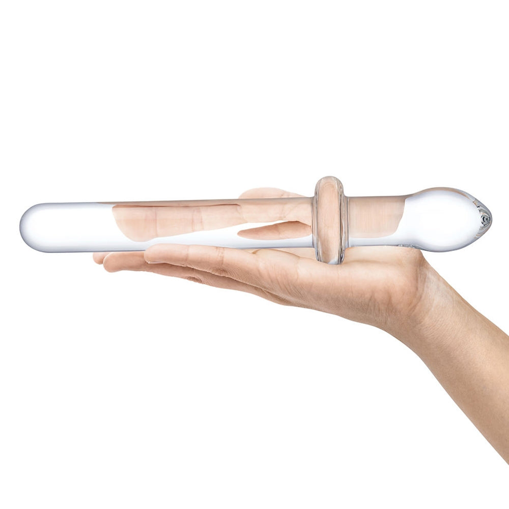 Glas Classic 9.25 in. Smooth Dual-Ended Glass Dildo - Fantasies Boutique