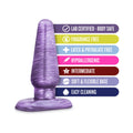 Blush B Yours Cosmic Plug Medium Purple