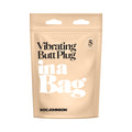 In A Bag Vibrating Butt Plug 5 in. Black - Fantasies Boutique