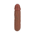 RealRock 7 in. U-Shaped Double Dildo Tan - Fantasies Boutique
