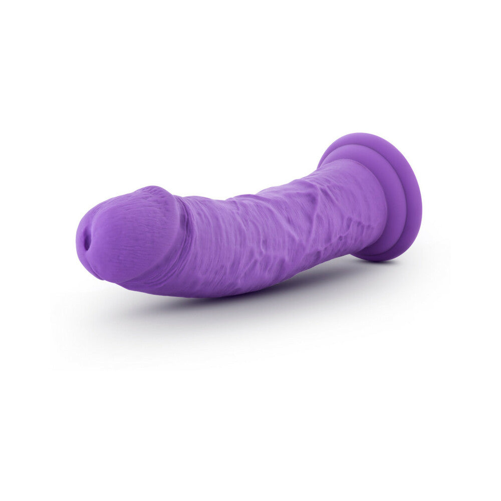 Blush Ruse Jammy Realistic 8 in. Silicone Dildo with Suction Cup Purple