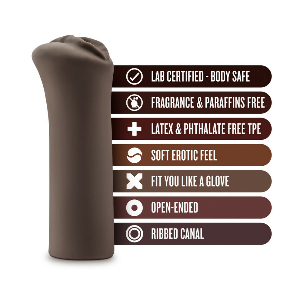 Hot Chocolate Nicole's Kitty Vagina Stroker Brown - Fantasies Boutique