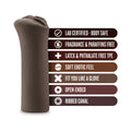 Hot Chocolate Nicole's Kitty Vagina Stroker Brown - Fantasies Boutique