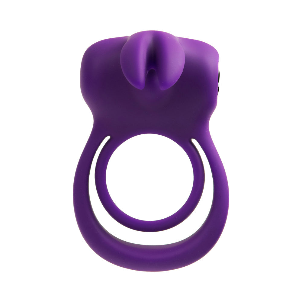 VeDo Thunder Bunny Rechargeable Dual C Ring Purple - Fantasies Boutique