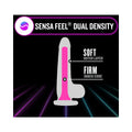 Blush Neo Elite Glow in the Dark Viper 7 in. Dual-Density Dildo Neon Pink - Fantasies Boutique
