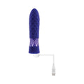 Evolved Raver Light-Up Rechargeable Silicone Bullet Vibrator Purple