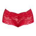 Magic Silk Sugar High Lace Boy Short Red L/XL