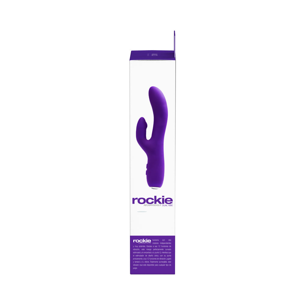 VeDO Rockie Rechargeable Dual Vibe - Into You Indigo - Fantasies Boutique