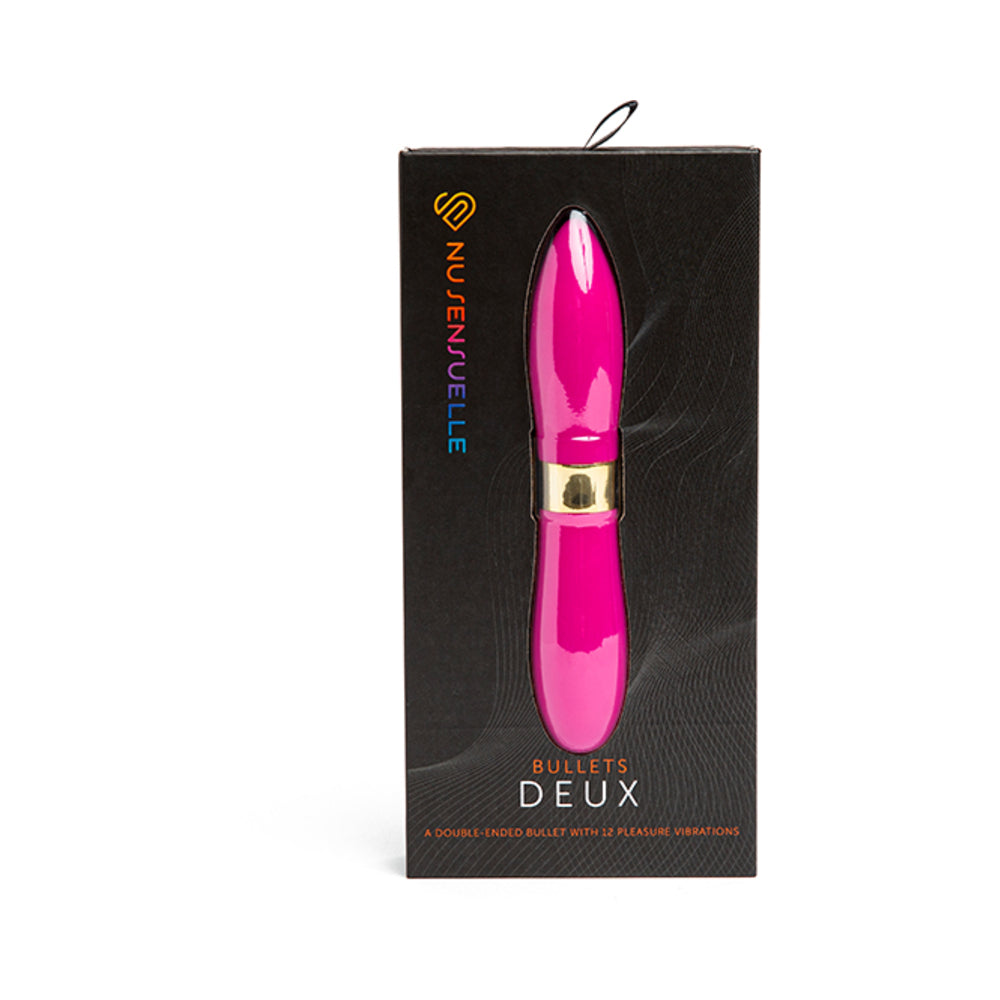 Nu Sensuelle Double-Ended Deux Bullet Magenta - Fantasies Boutique