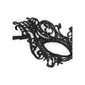 Ouch! Black & White Royal Lace Eye Mask Black - Fantasies Boutique